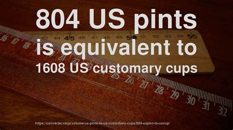 US Customary Cups
